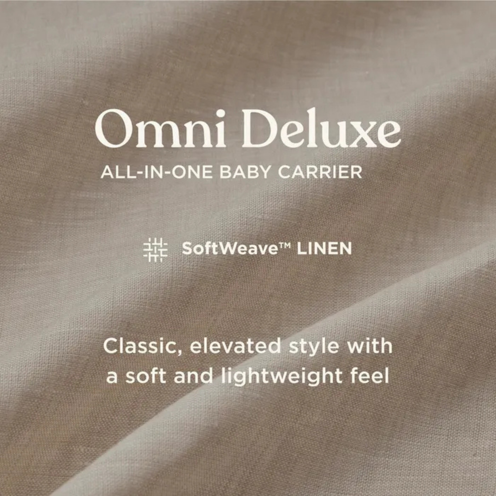 ERGOBABY Omni Deluxe Linen Carrier