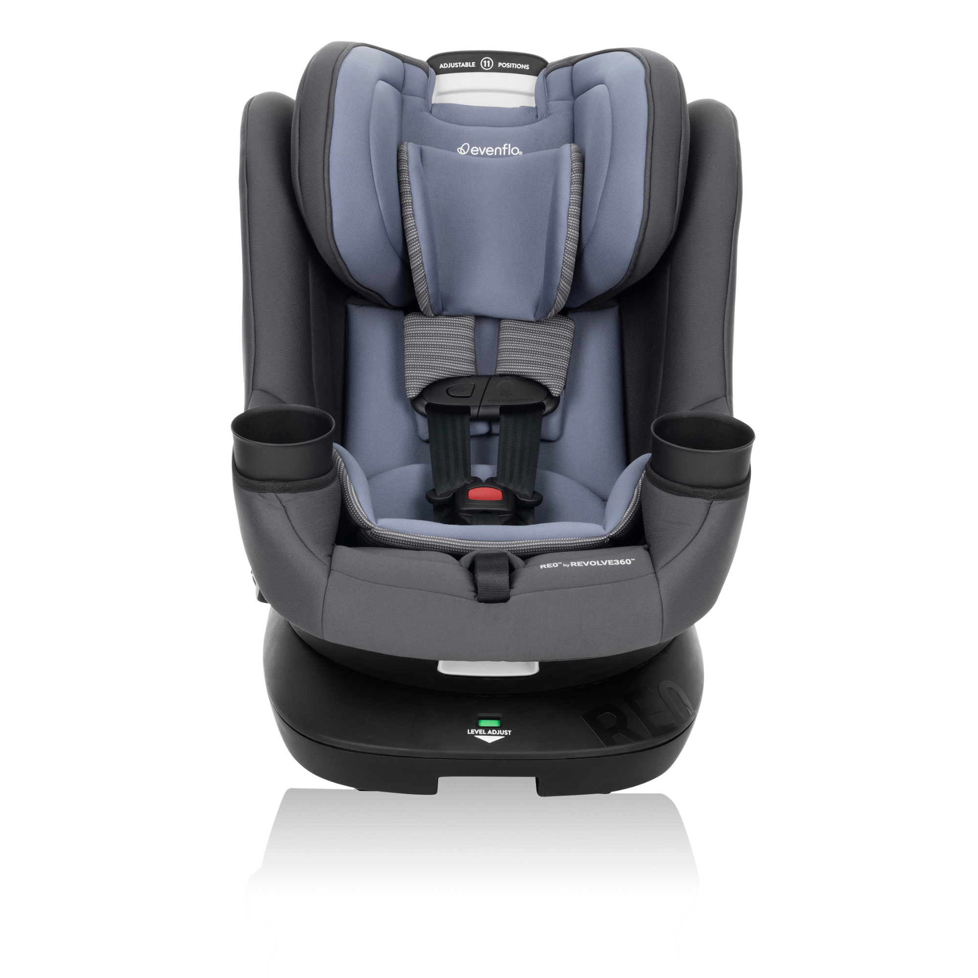 EVENFLO REO by Revolve360 Rotational Convertible Car Seat - Brookline