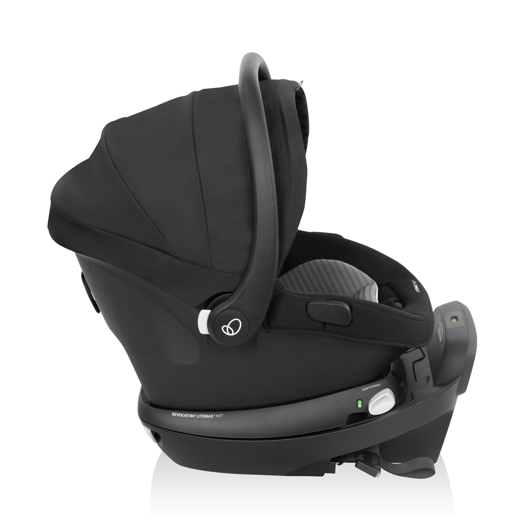 EVENFLO Revolve180 LiteMax Rotational Infant Car Seat - Cinder Grey