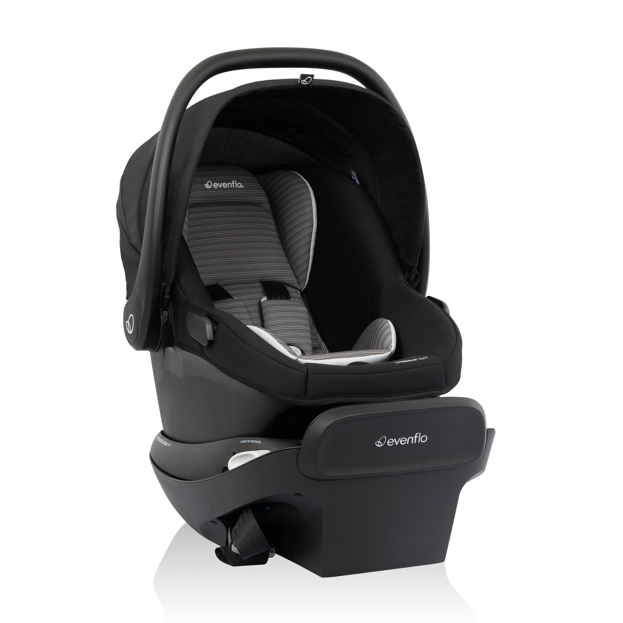 EVENFLO Revolve180 LiteMax Rotational Infant Car Seat - Cinder Grey