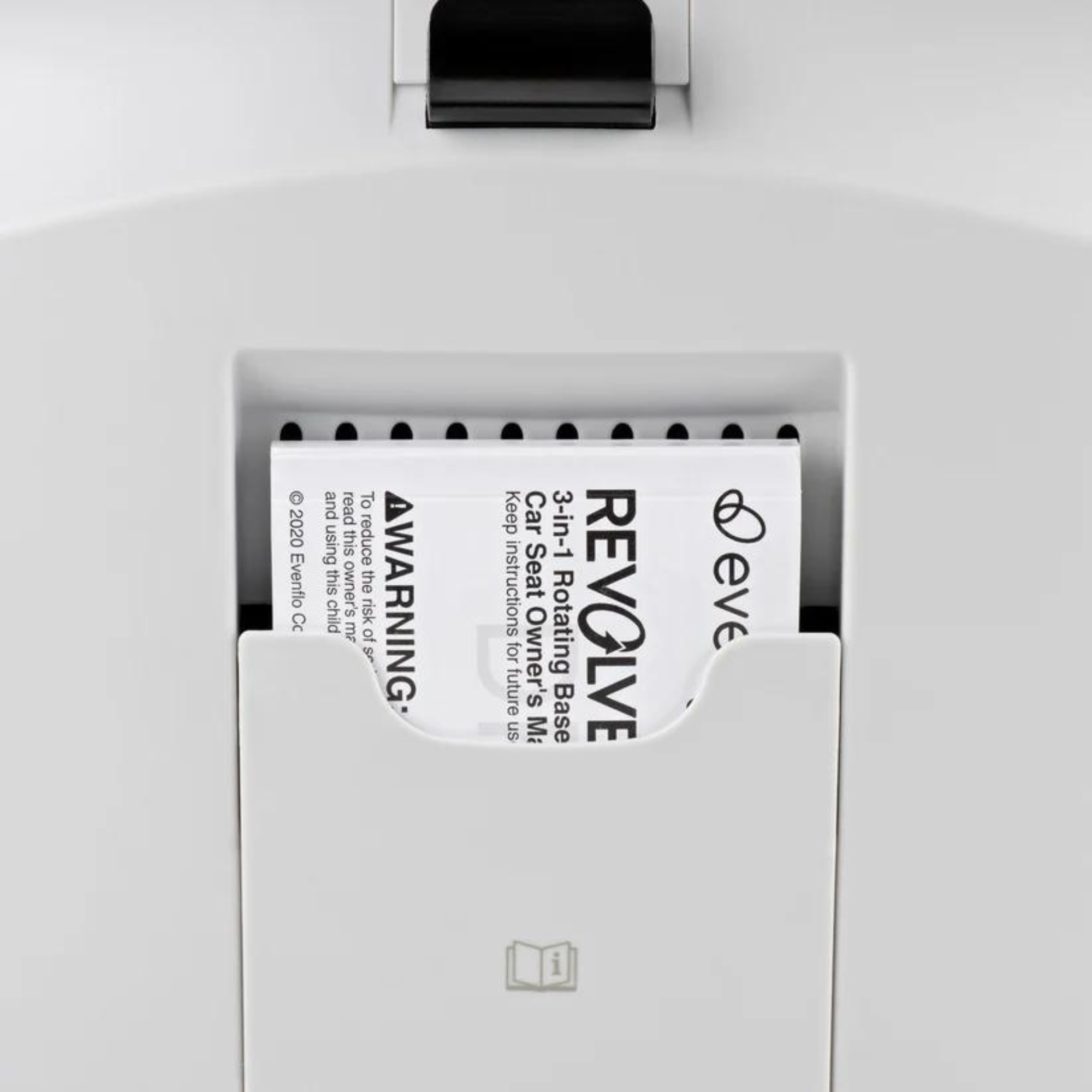 EVENFLO Gold Revolve360 All-in-One Extend Rotational Car Seat with Sensorsafe - Onyx Black