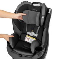 Thumbnail for EVENFLO Revolve360 SLIM Rotational Convertible Car Seat with Sensorsafe