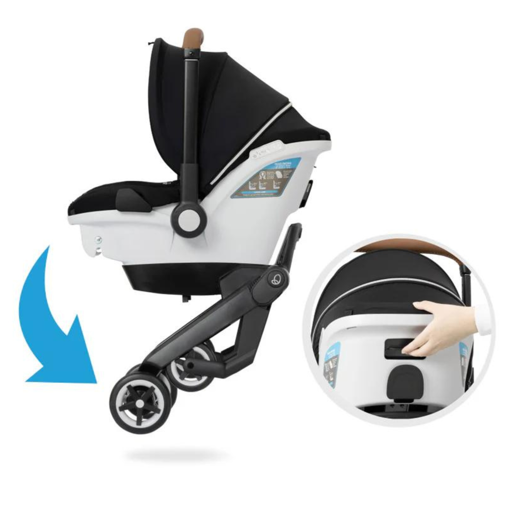 EVENFLO Shyft DualRide Infant Car Seat & Stroller Combo