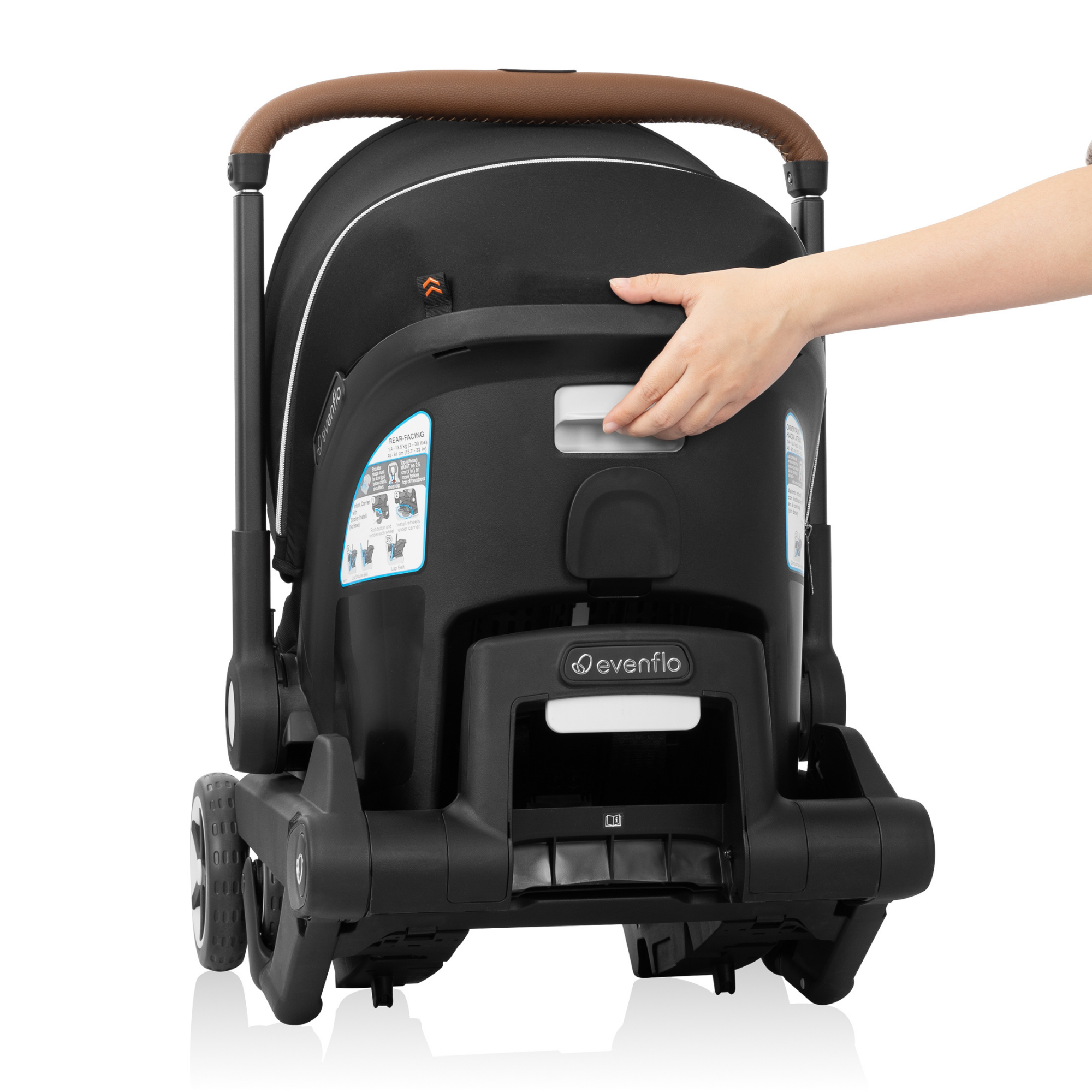 Siège auto et poussette pour bébé EVENFLO Shyft DualRide