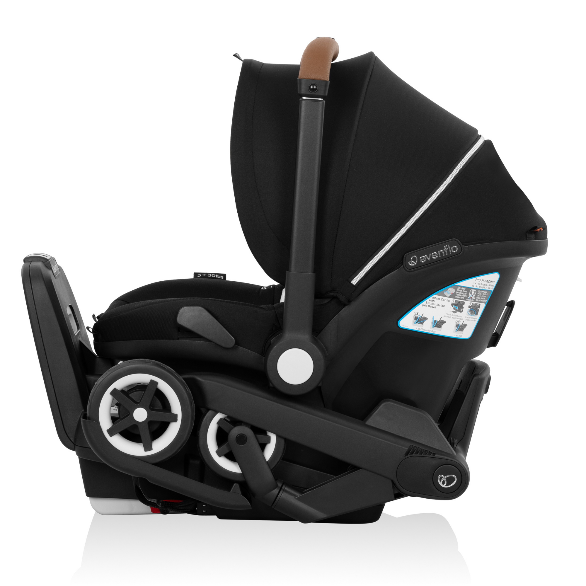 Siège auto et poussette pour bébé EVENFLO Shyft DualRide
