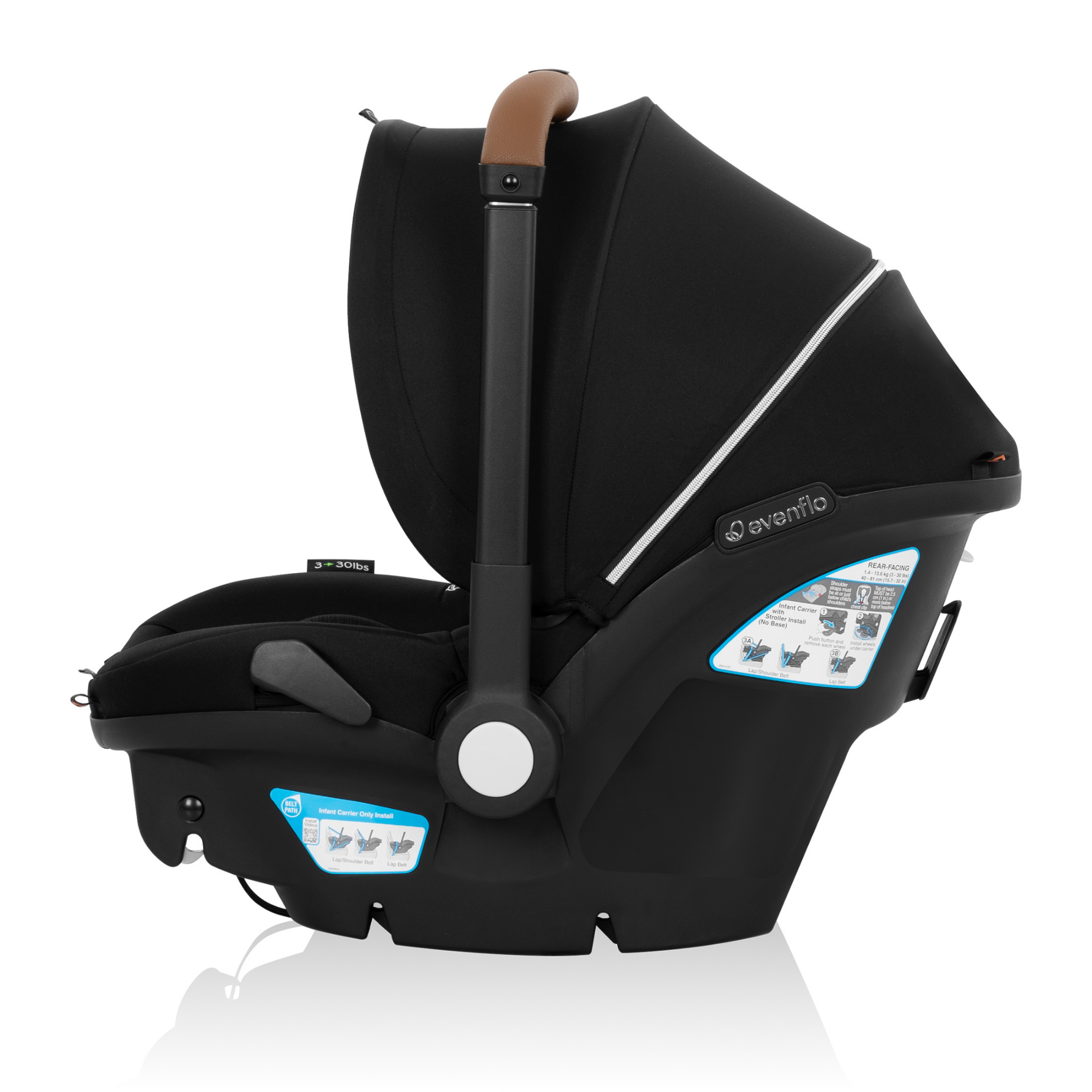 Siège auto et poussette pour bébé EVENFLO Shyft DualRide