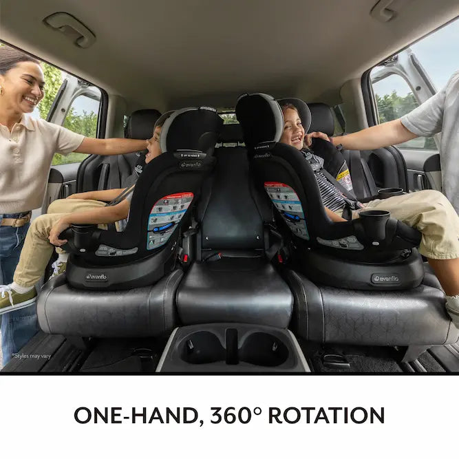 EVENFLO Revolve360 SLIM Rotational Convertible Car Seat - Canton
