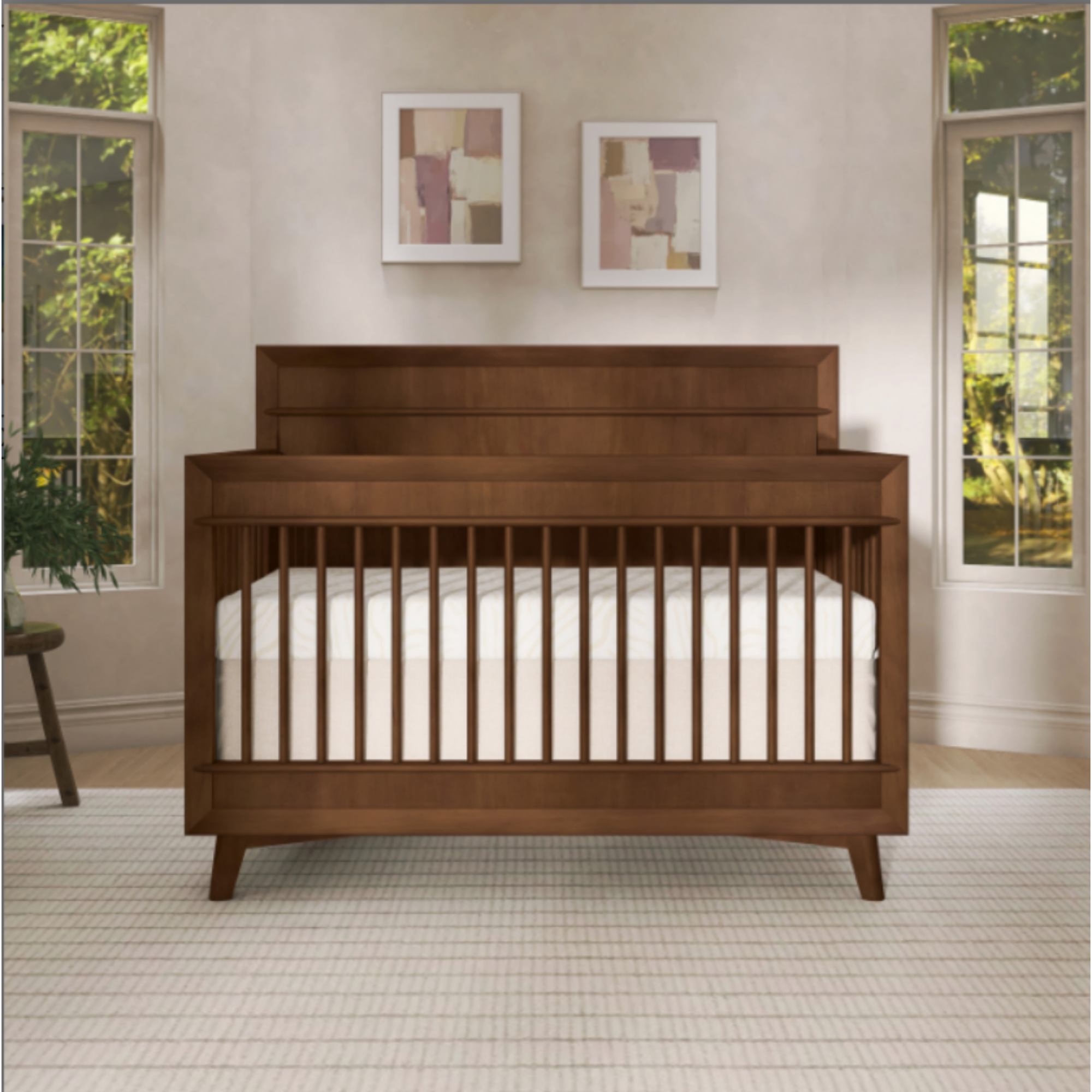 EVOLUR Antilia 4-in-1 Convertible Crib