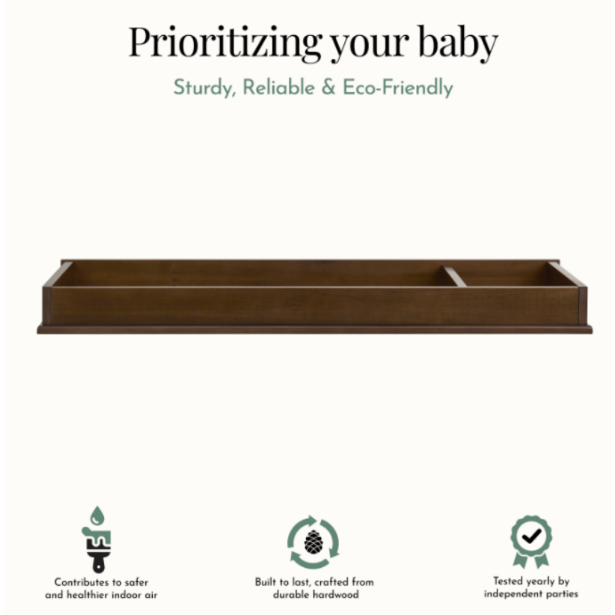 EVOLUR Antilia Changing Tray
