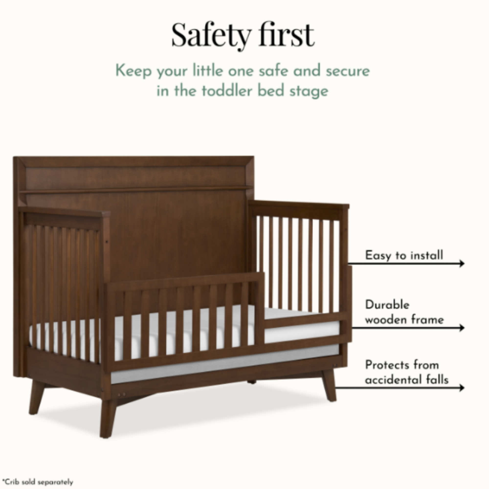 EVOLUR Antilia Toddler Guard Rail