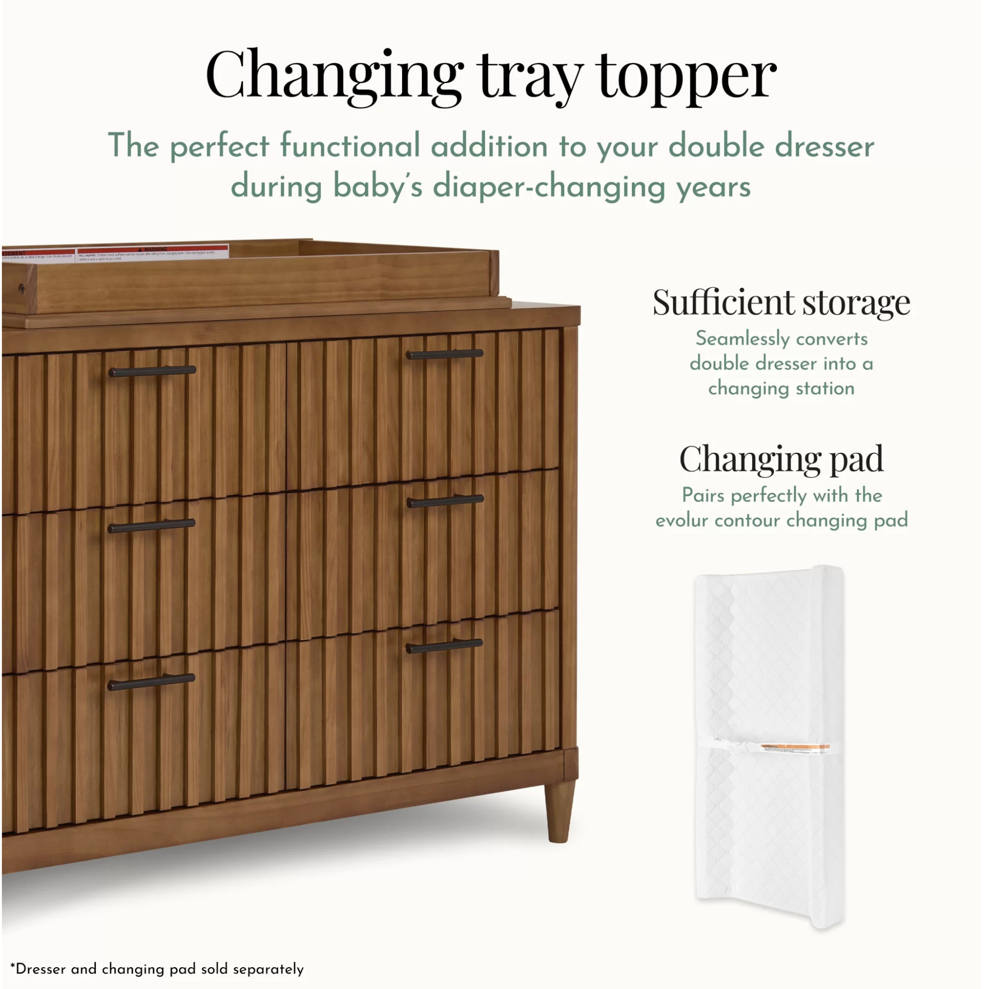 EVOLUR Flynn Changing Tray