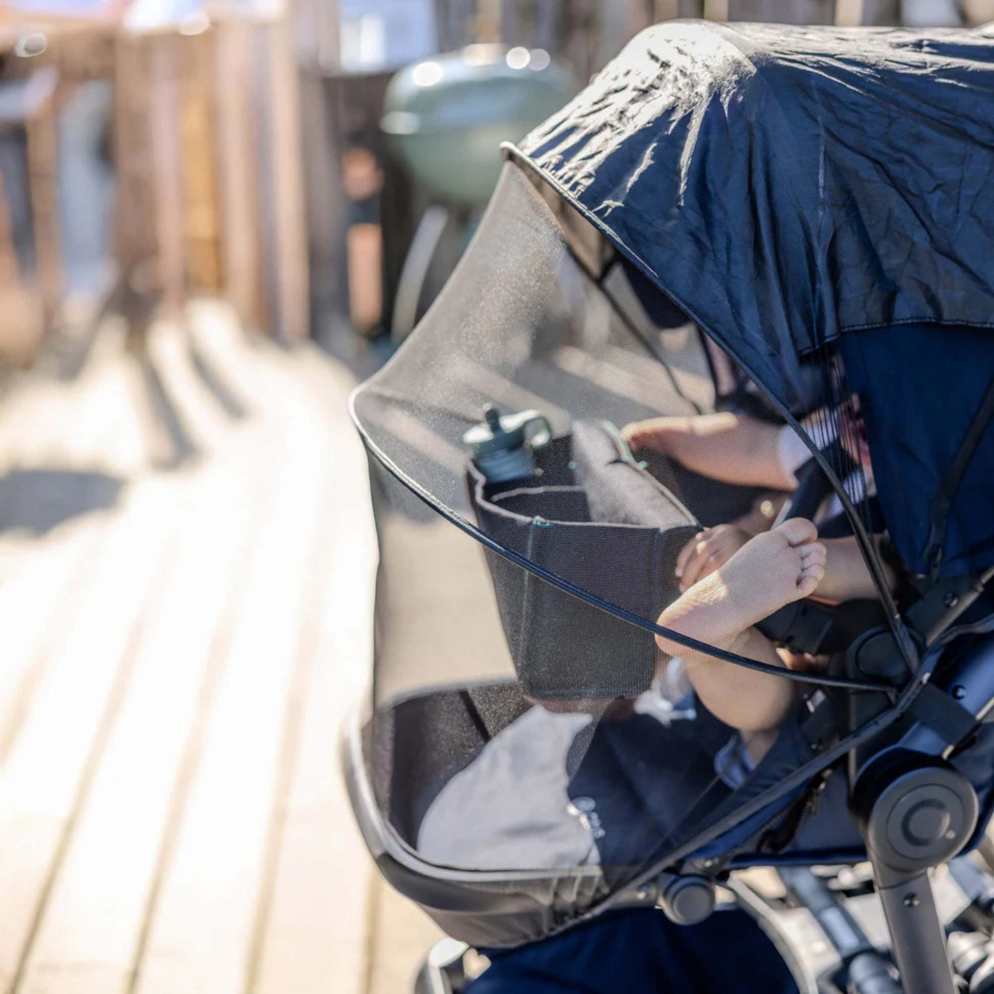 EZIMOOV 3-in-1 Convertible Stroller Cover