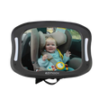 EZIMOOV Baby Car Mirror with LED Light