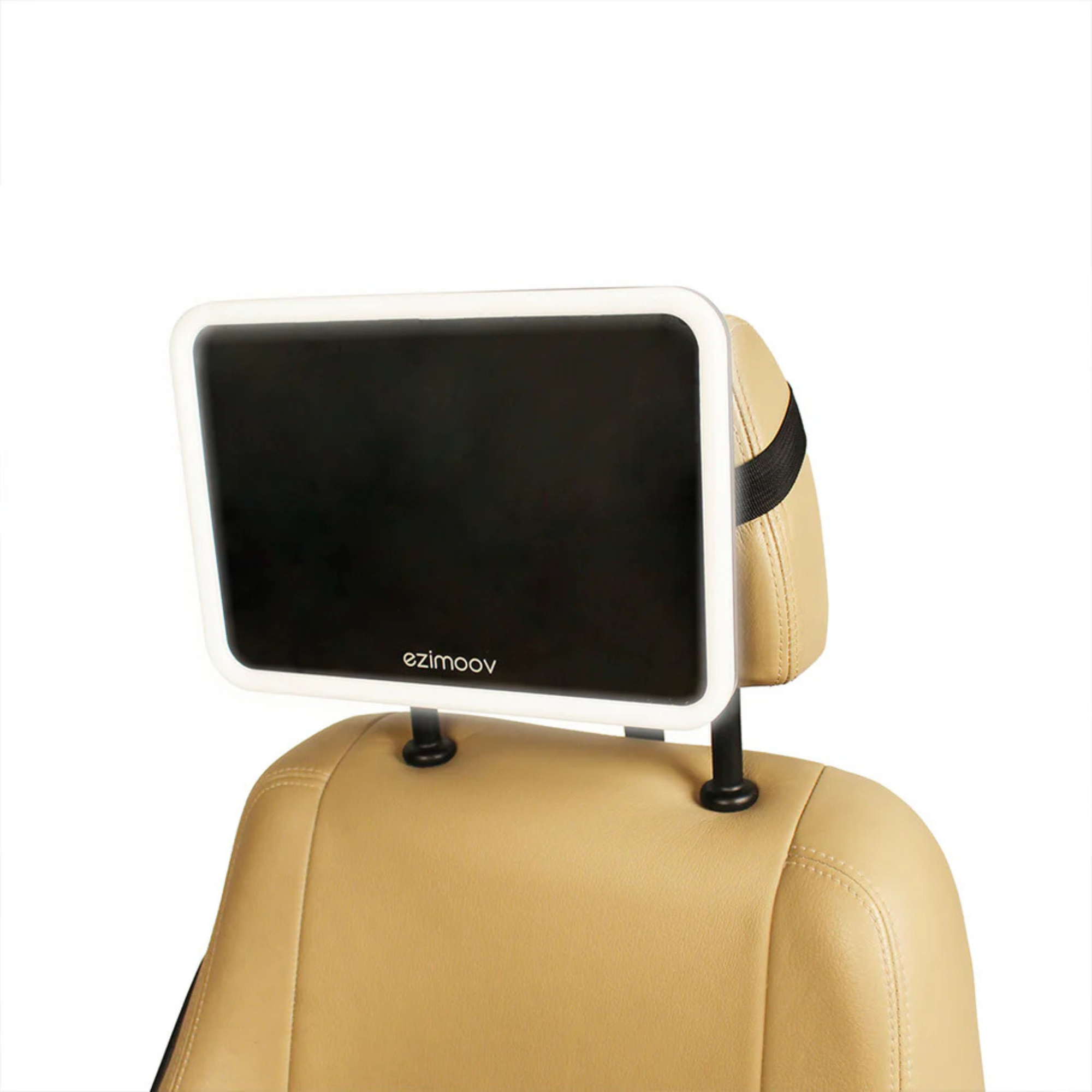 EZIMOOV Baby Car Mirror with LED Pro