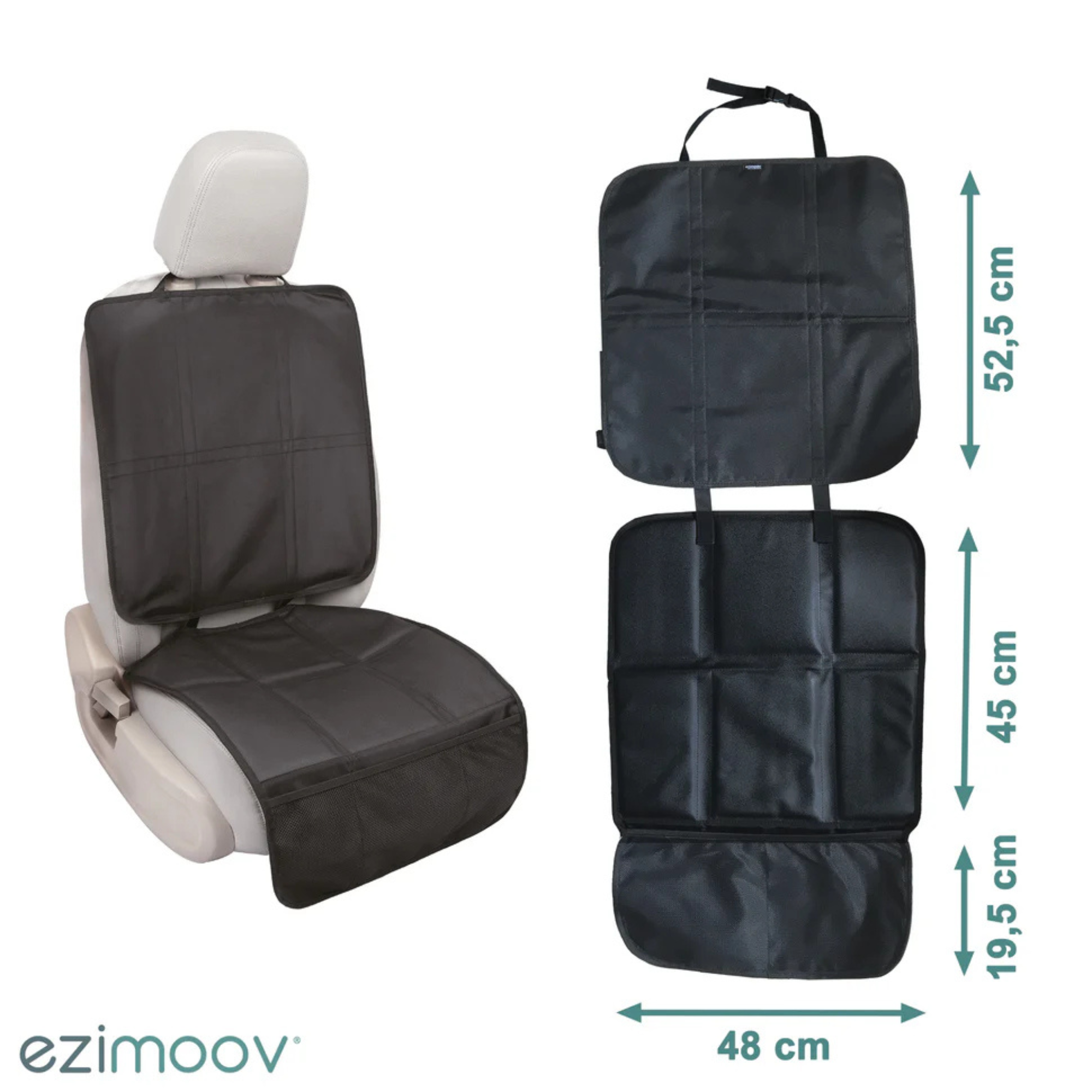 EZIMOOV Ezi Mat Protecteur de siège 3 en 1