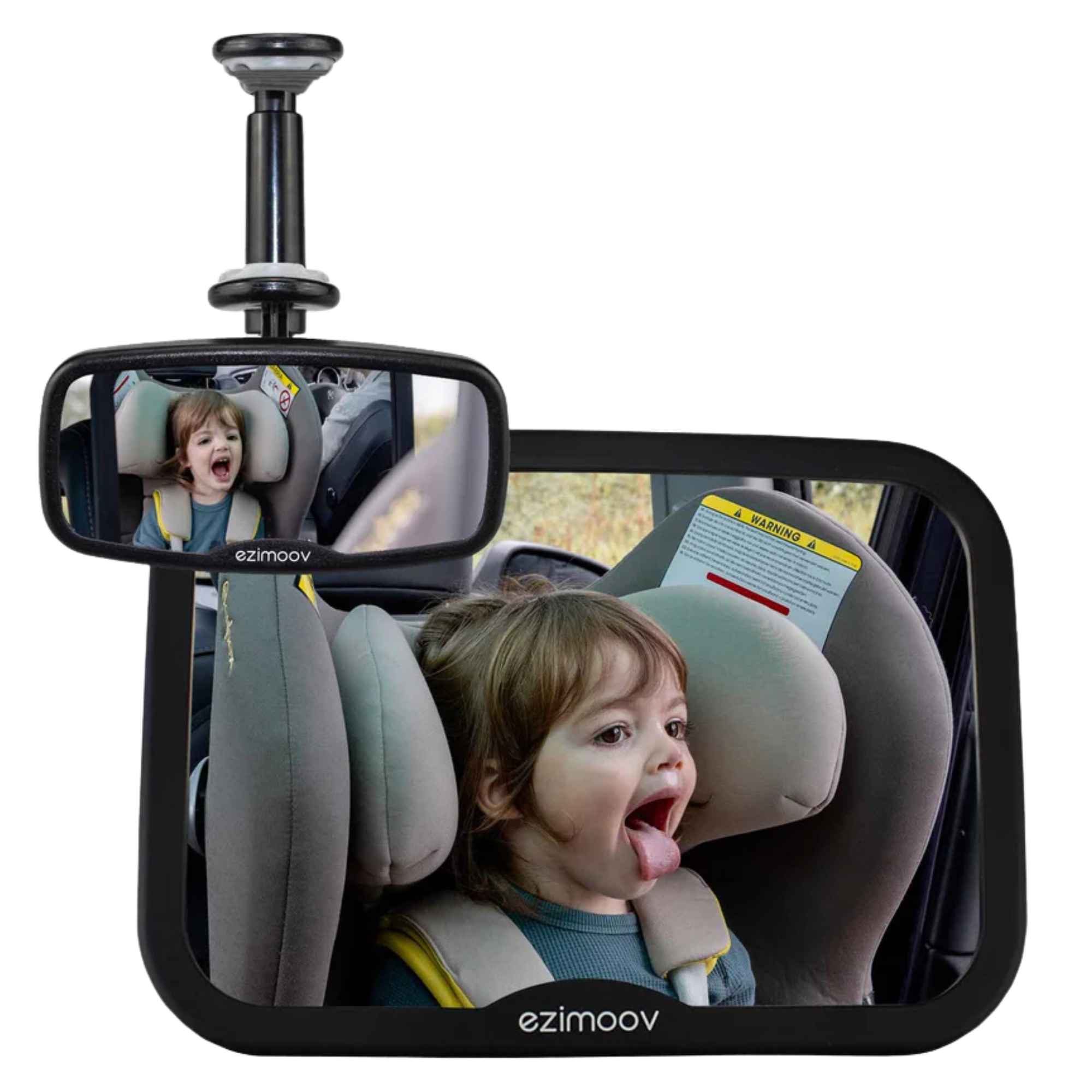 EZIMOOV Ezi Mirror Pack - Rear-view mirror + Car seat mirror