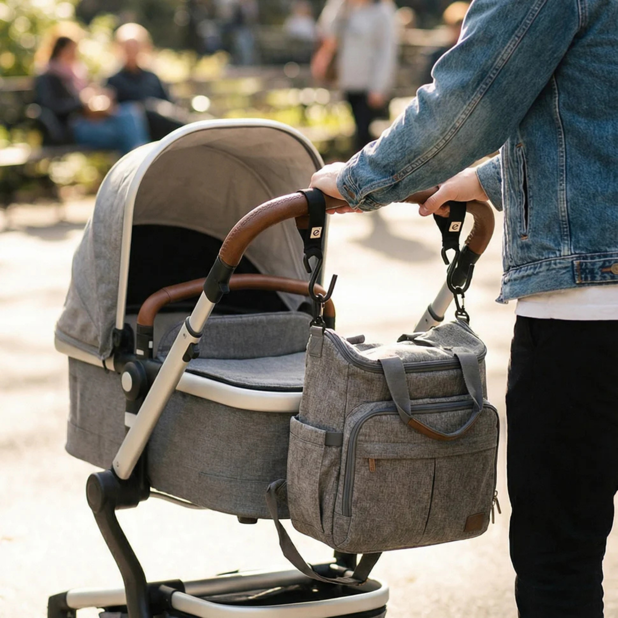 EZIMOOV Universal Stroller Hooks (2-Pack)