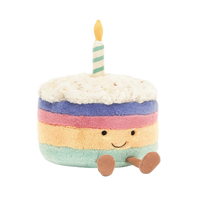 Vignette pour JELLYCAT Gâteau d'anniversaire amusant - Grand