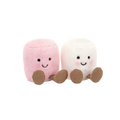 JELLYCAT Amuseable Pink and White Marshmallows