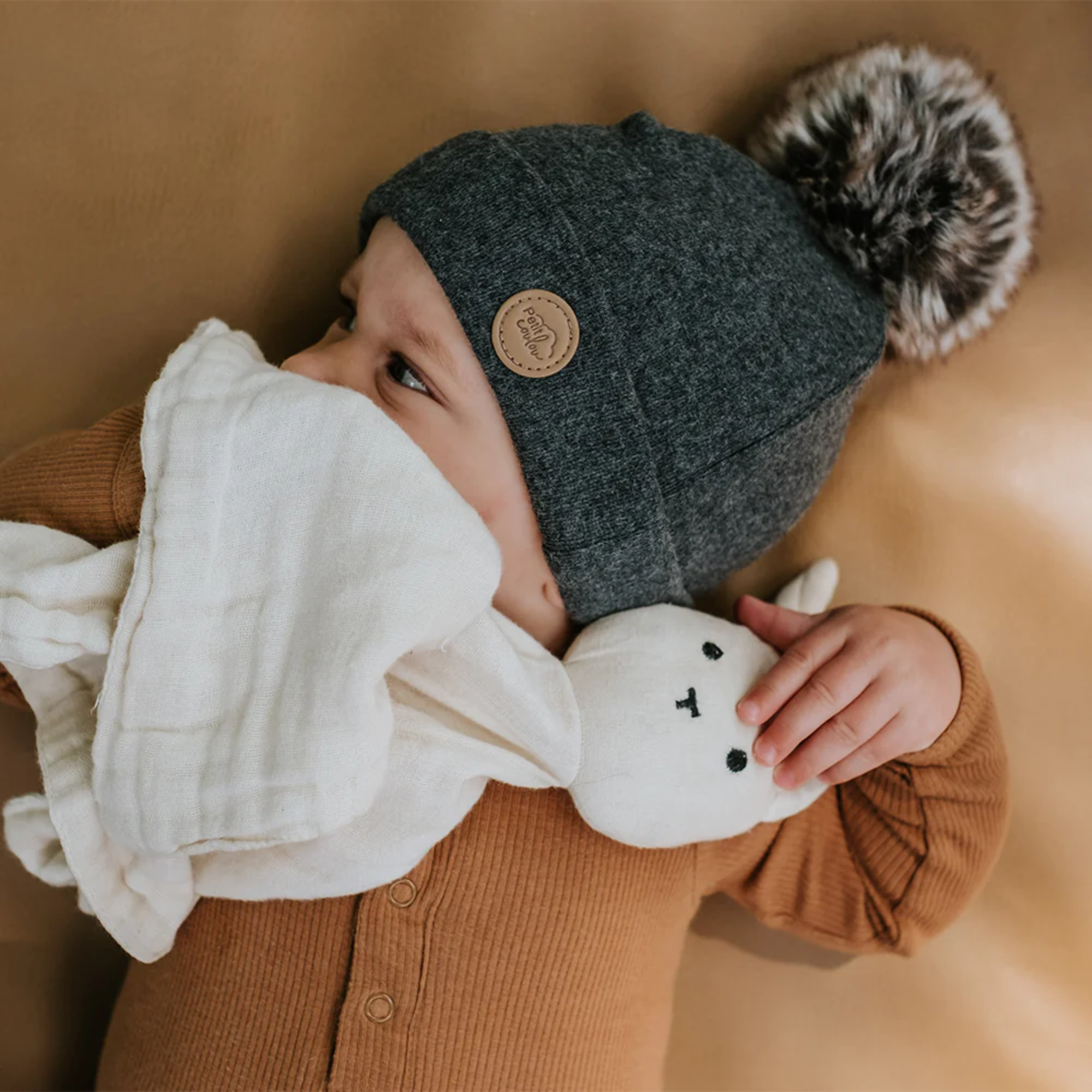 PETIT COULOU Cotton Beanie