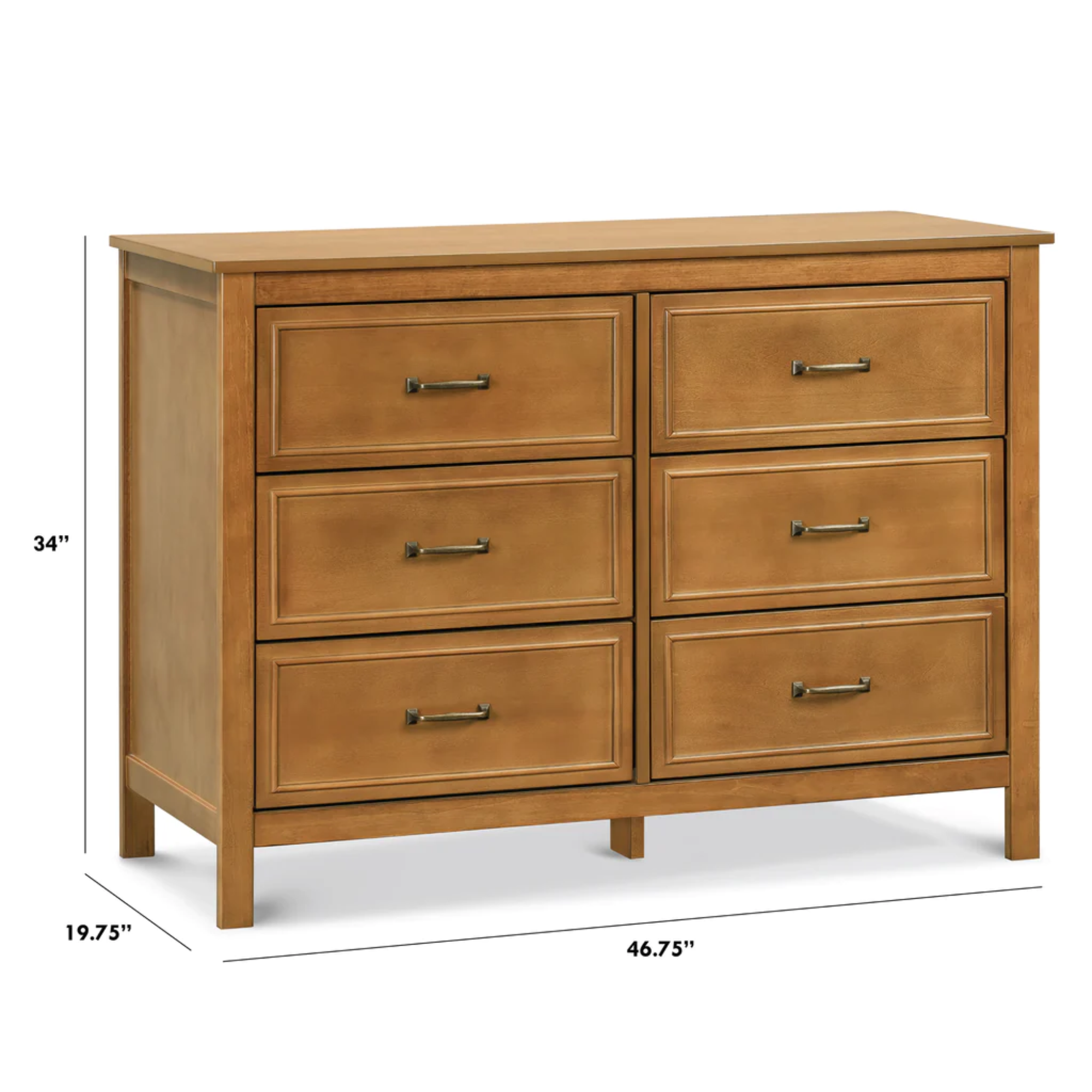 DAVINCI Charlie 6-Drawer Double Dresser