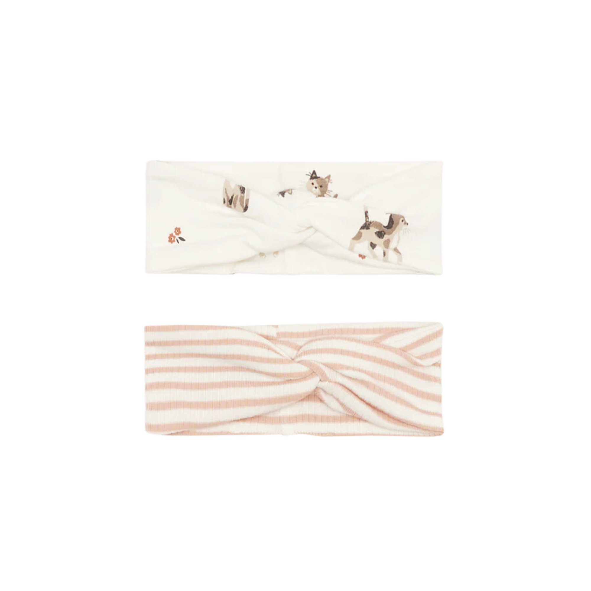 FIRSTS Floral/Rose Dust Headbands (2 Pk)