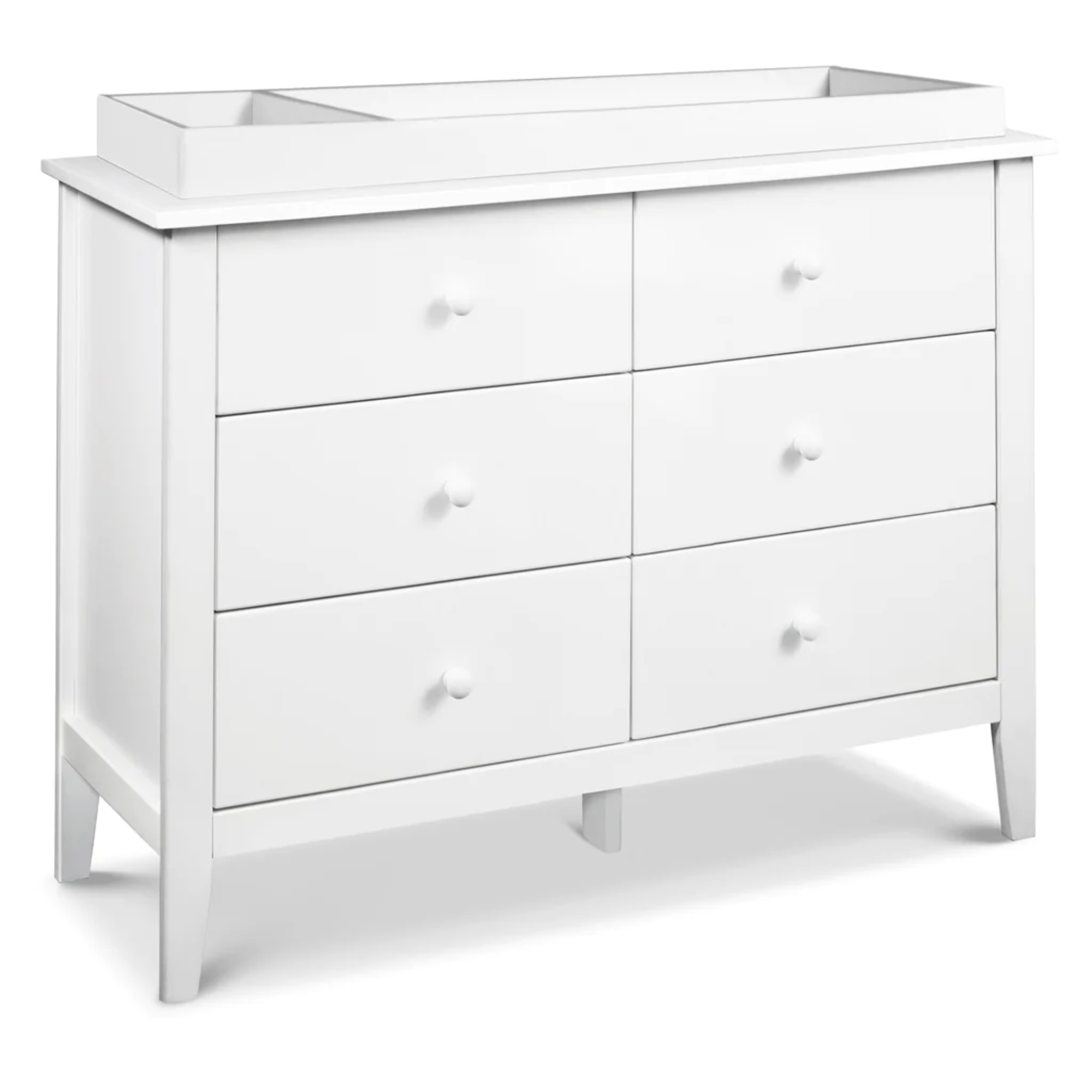 Commode double à 6 tiroirs Morgan de CARTERS par DAVINCI