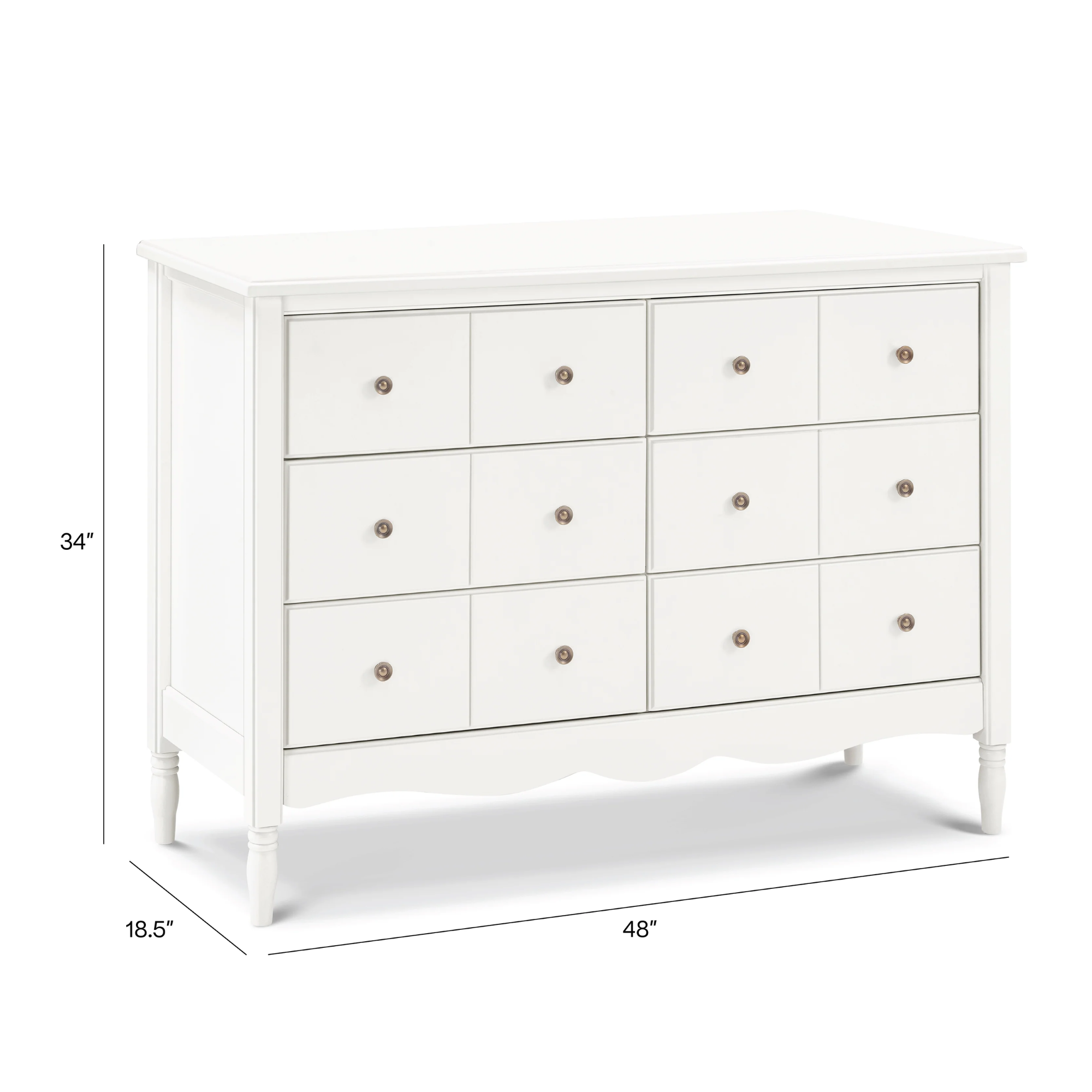 NAMESAKE Liberty 6-Drawer Assembled Dresser