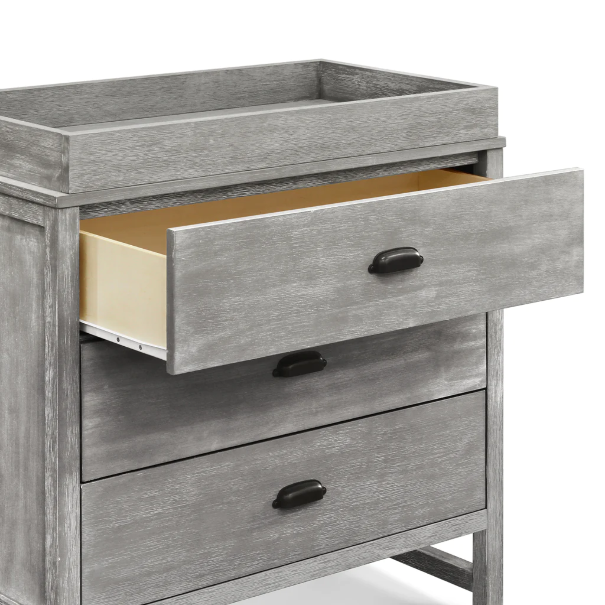 DAVINCI Fairway 3-Drawer Dresser - Rustic Grey