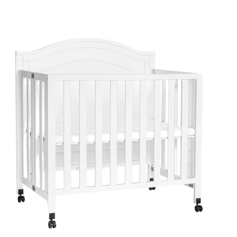 Davinci Charlie Folding Portable 3-in-1 Mini Crib White Kido