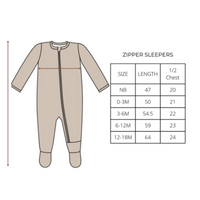 Thumbnail for BELAN J Sleeper with Fold-over Cufs 6-12m - Dirt Bikes