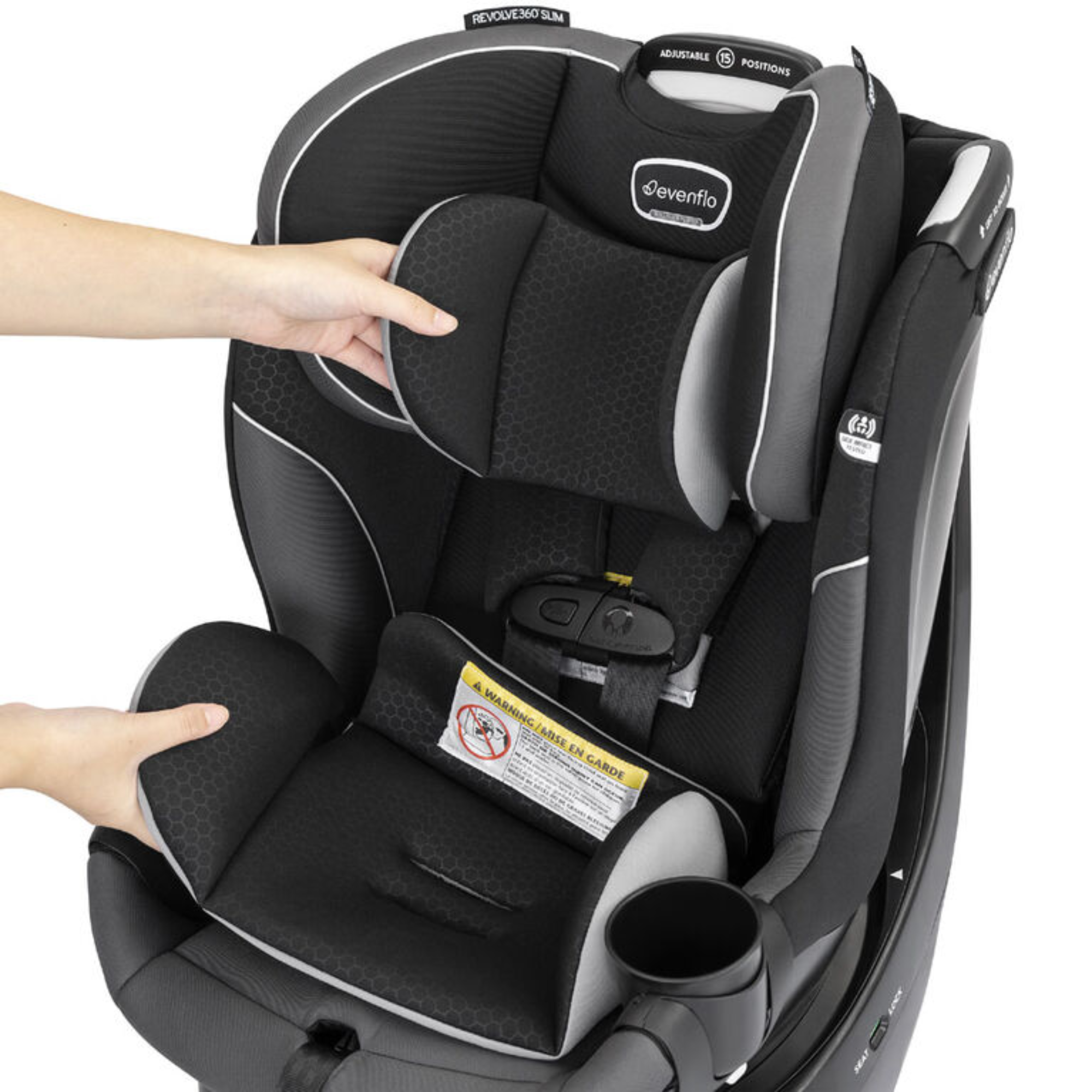 EVENFLO Revolve360 SLIM Rotational Convertible Car Seat - Canton
