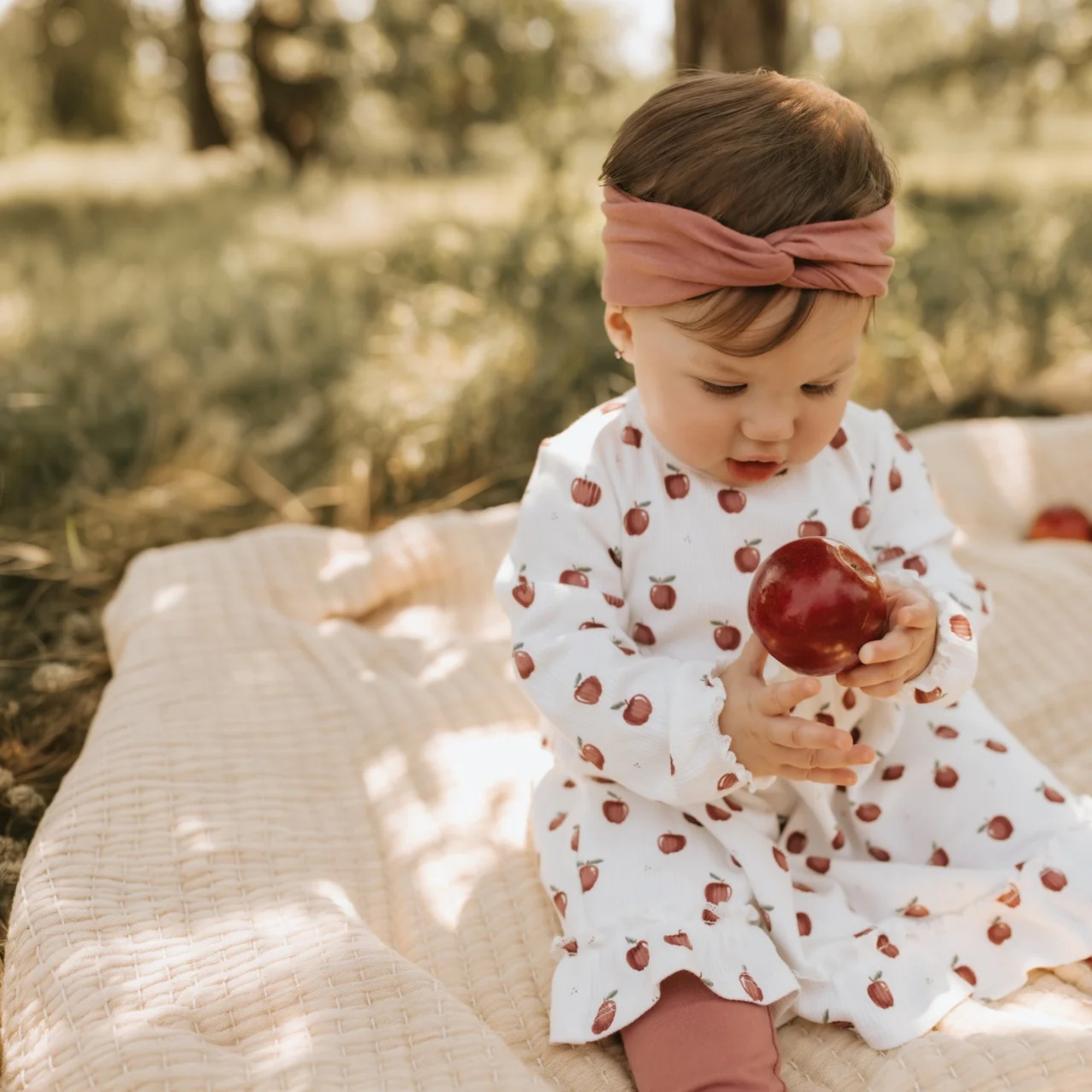 FIRSTS Apple and Jazzberry 2-Pack Headbands