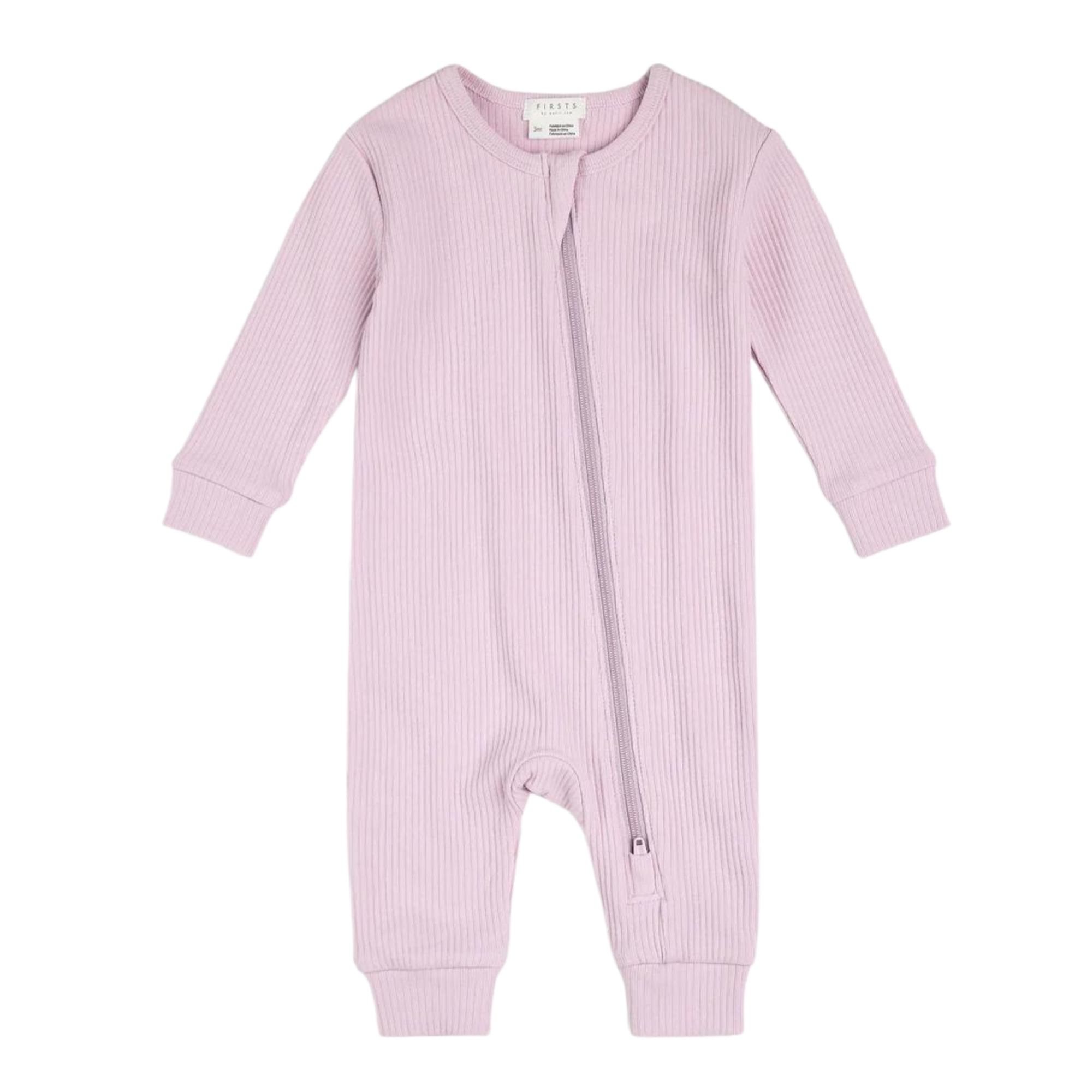 FIRSTS Dusty Lavender Modal Rib Sleeper