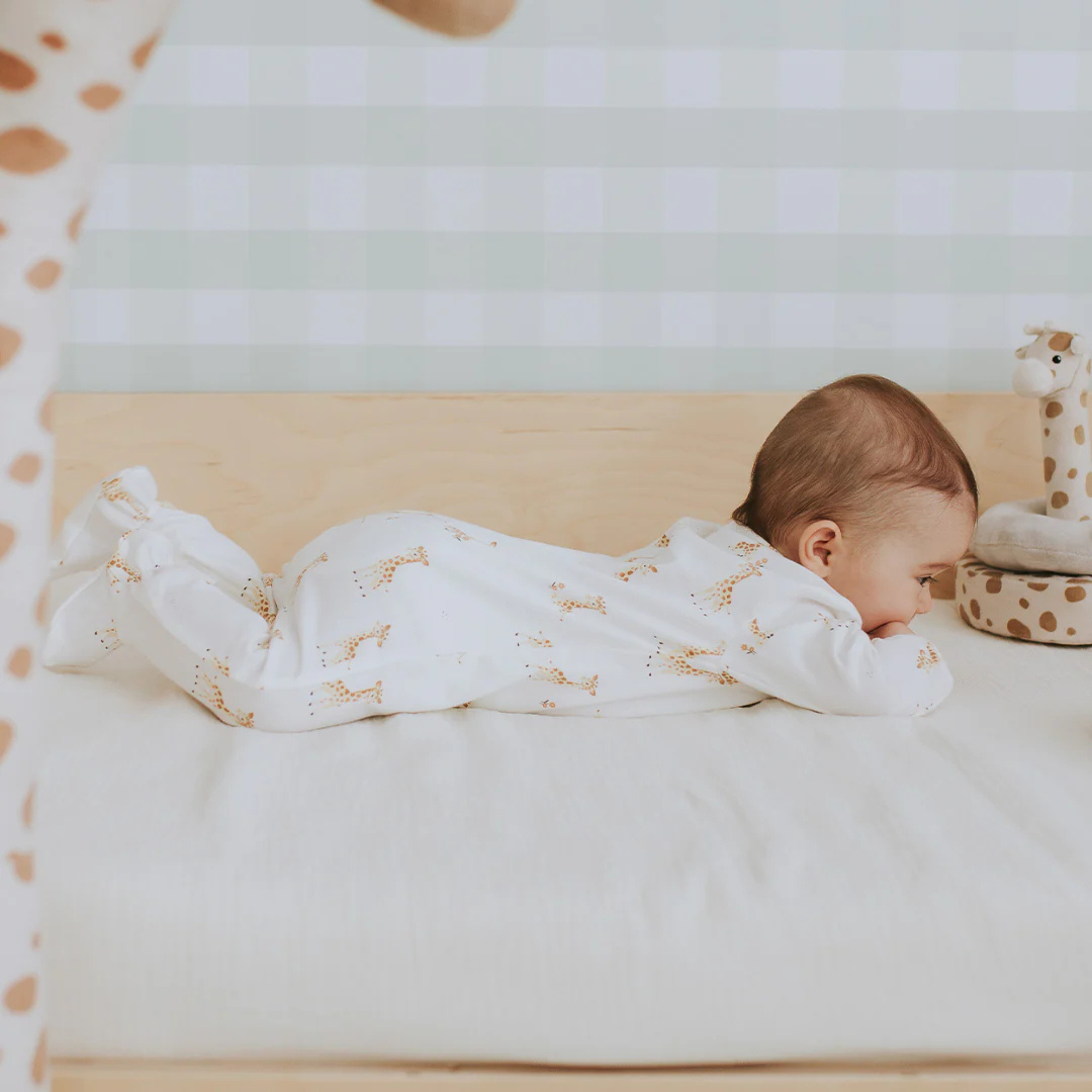 FIRSTS Giraffe Print Sleeper