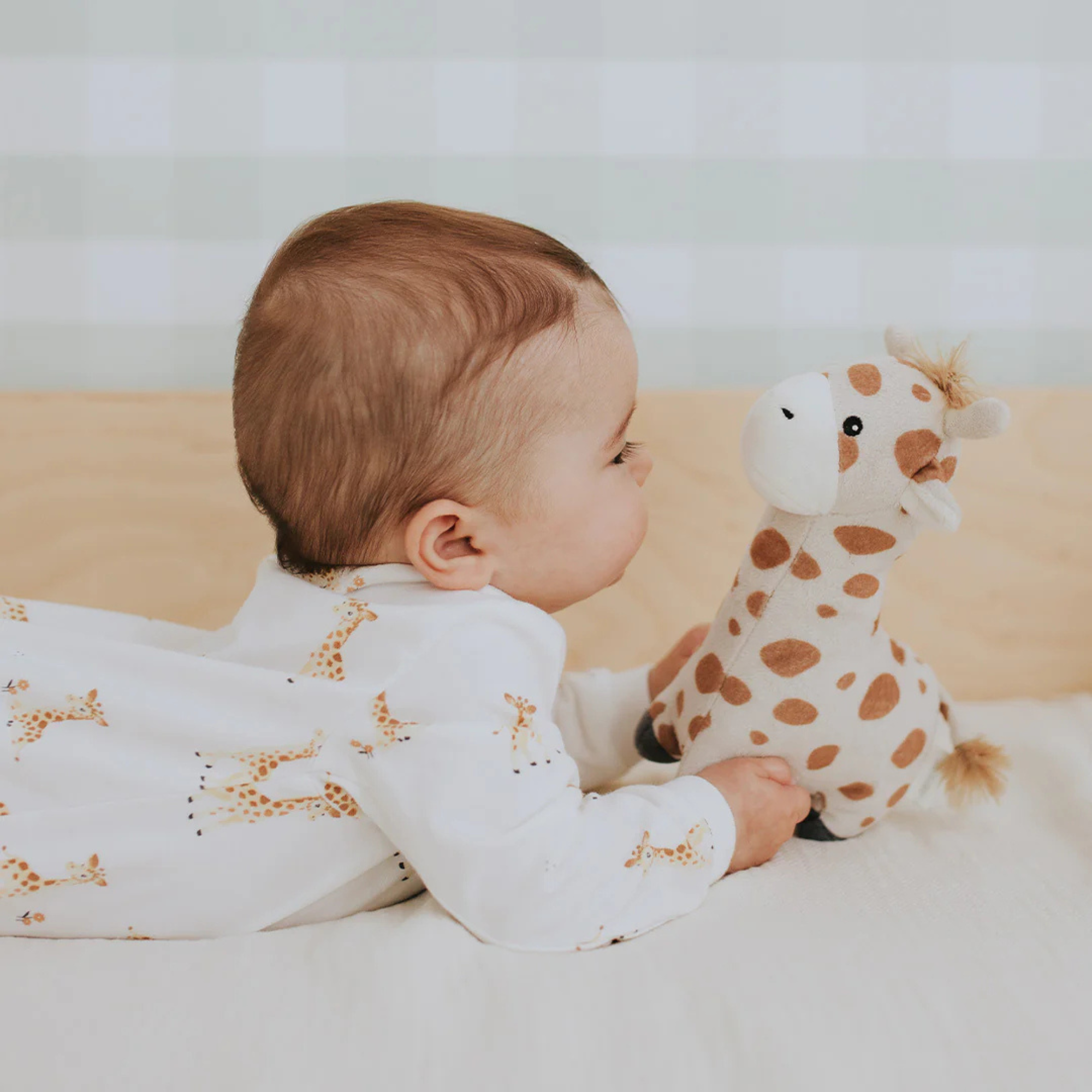 FIRSTS Giraffe Print Sleeper
