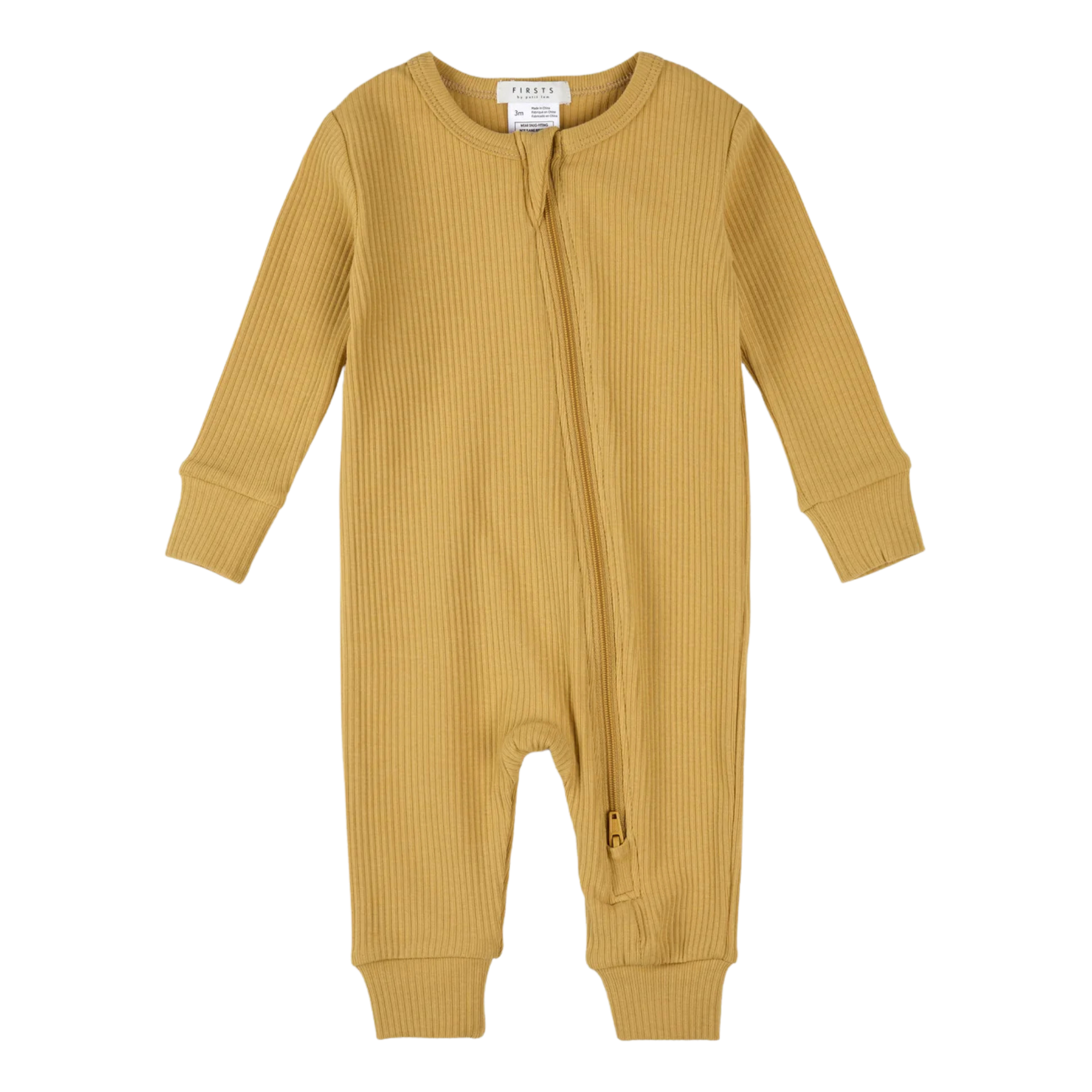 FIRSTS Golden Yellow Modal Rib Sleeper