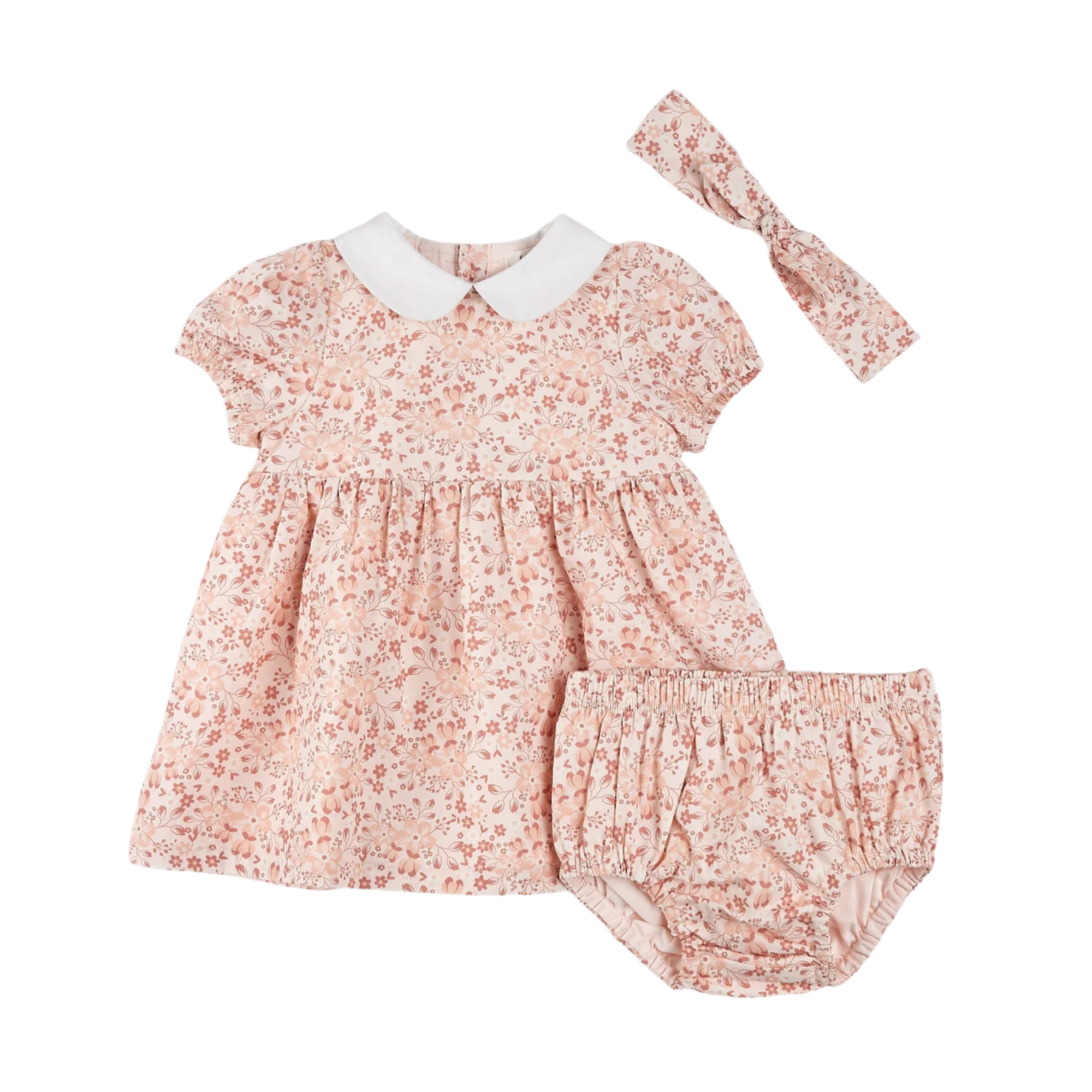 FIRSTS In Bloom Poplin 3pc Dress Set