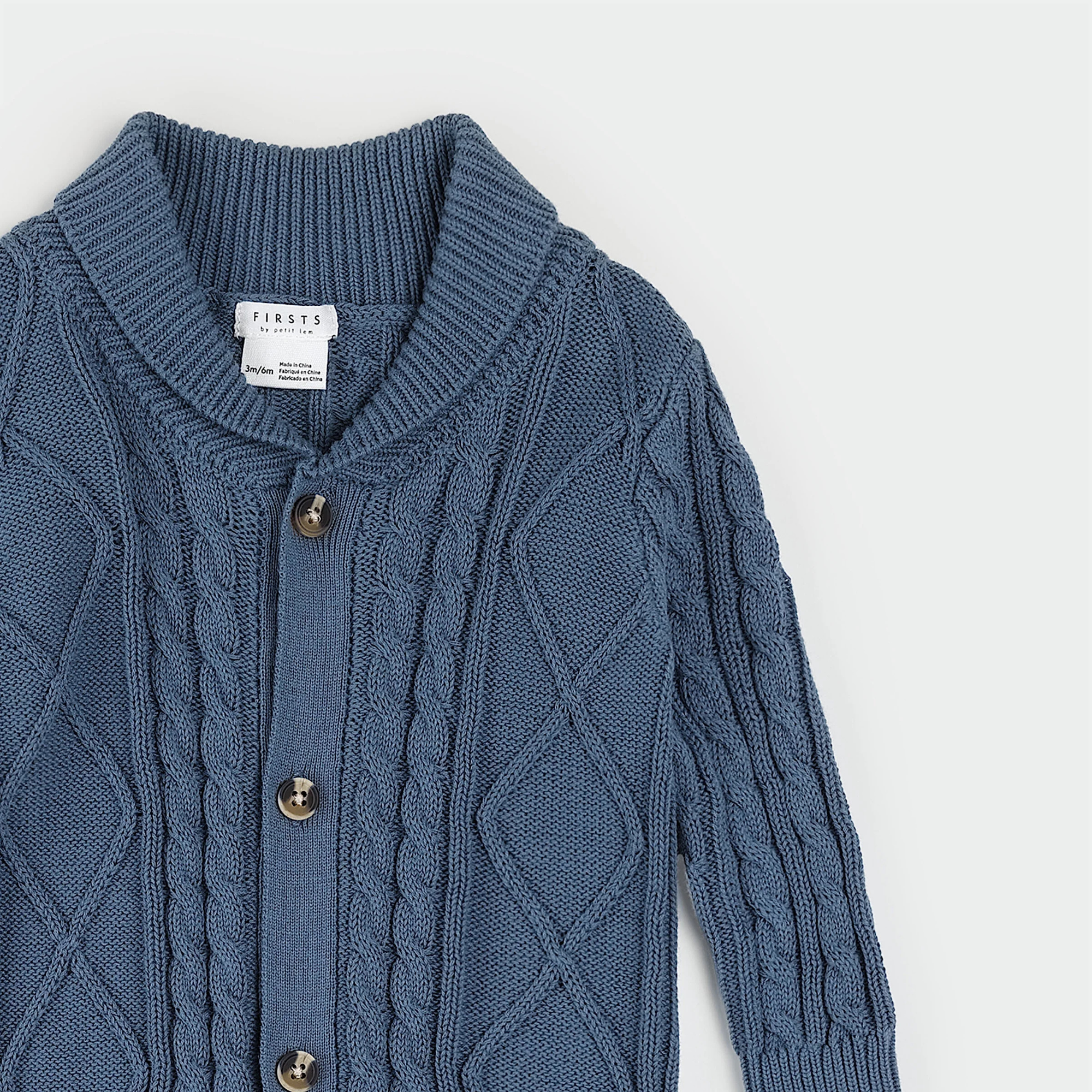 FIRSTS Indigo Sweater Knit Playsuit