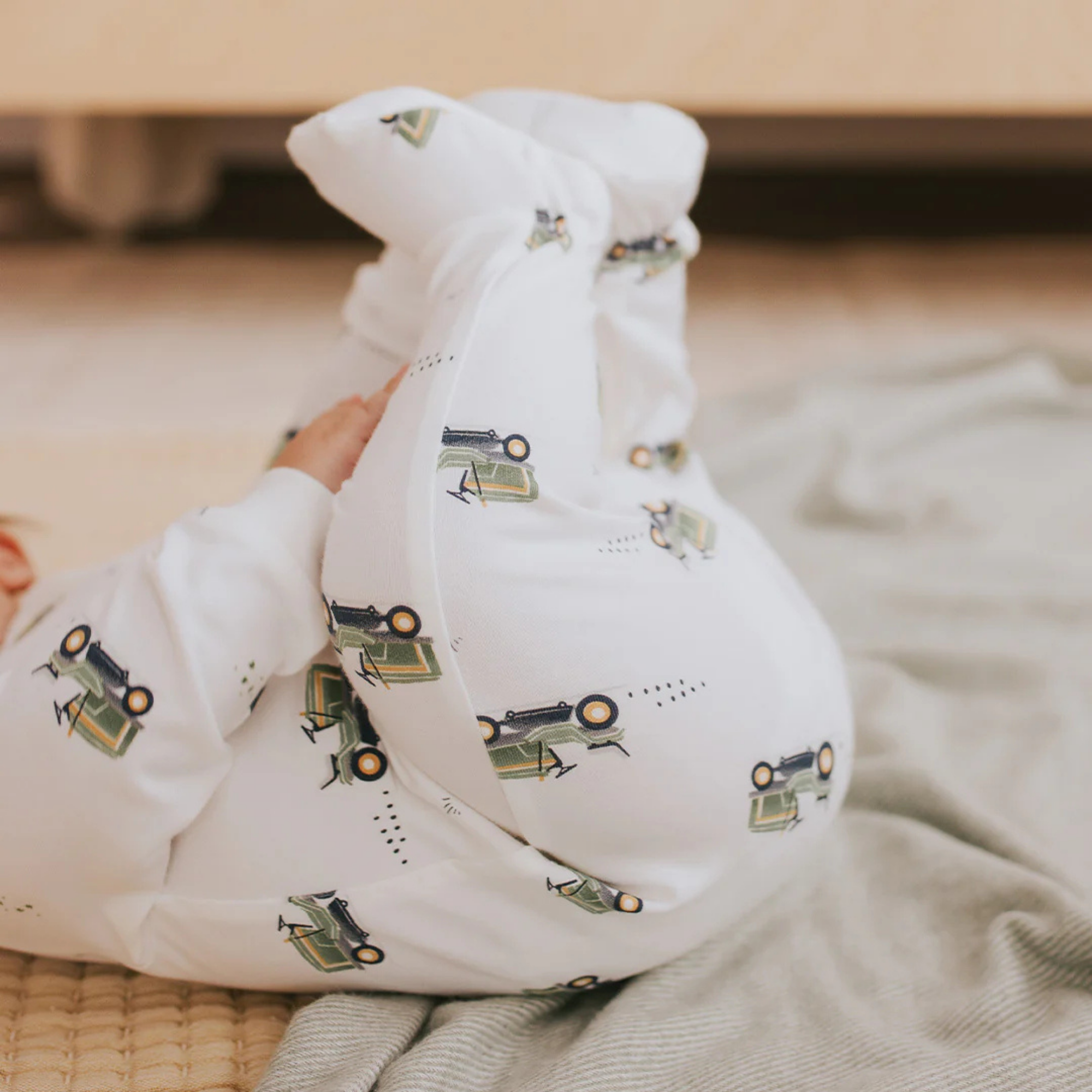 FIRSTS Lawnmower Print Sleeper