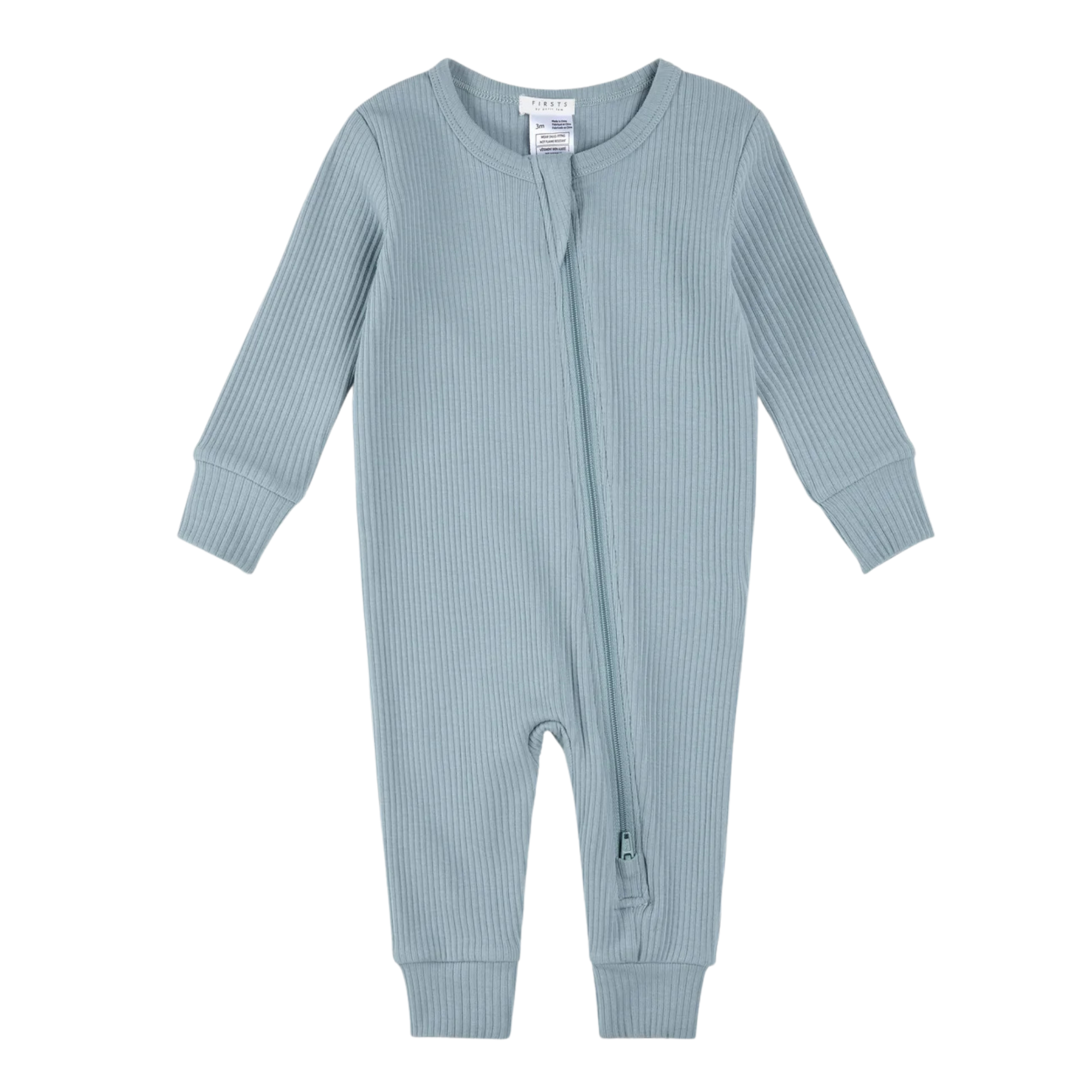 Pyjama côtelé bleu clair FIRSTS en modal