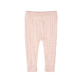 FIRSTS Light Pink Knit Leggings