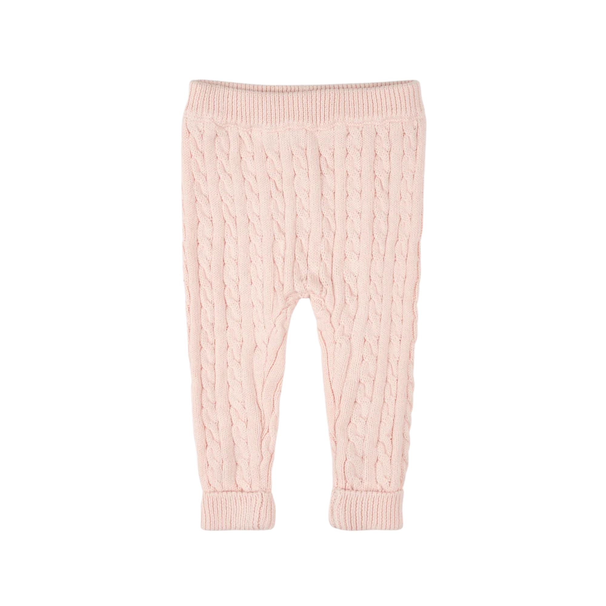 FIRSTS Light Pink Knit Leggings