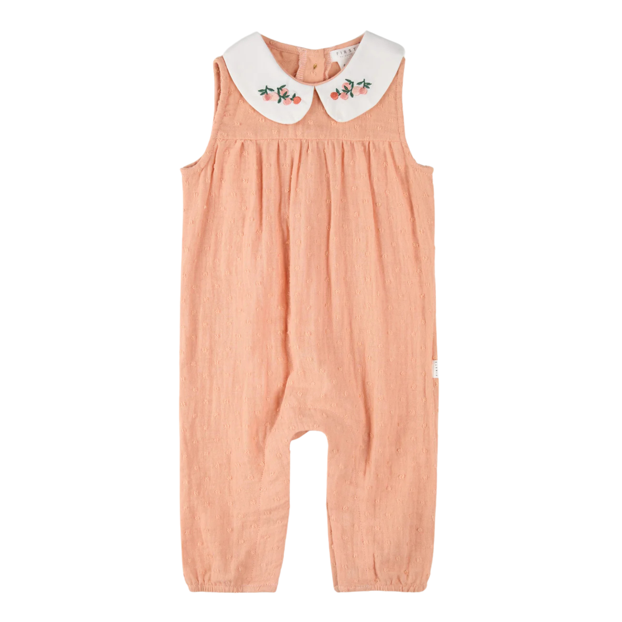 Combinaison double gaze à pois Papaya FIRSTS