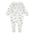 FIRSTS Pear Picking Truck Print On Off-White Sleeper