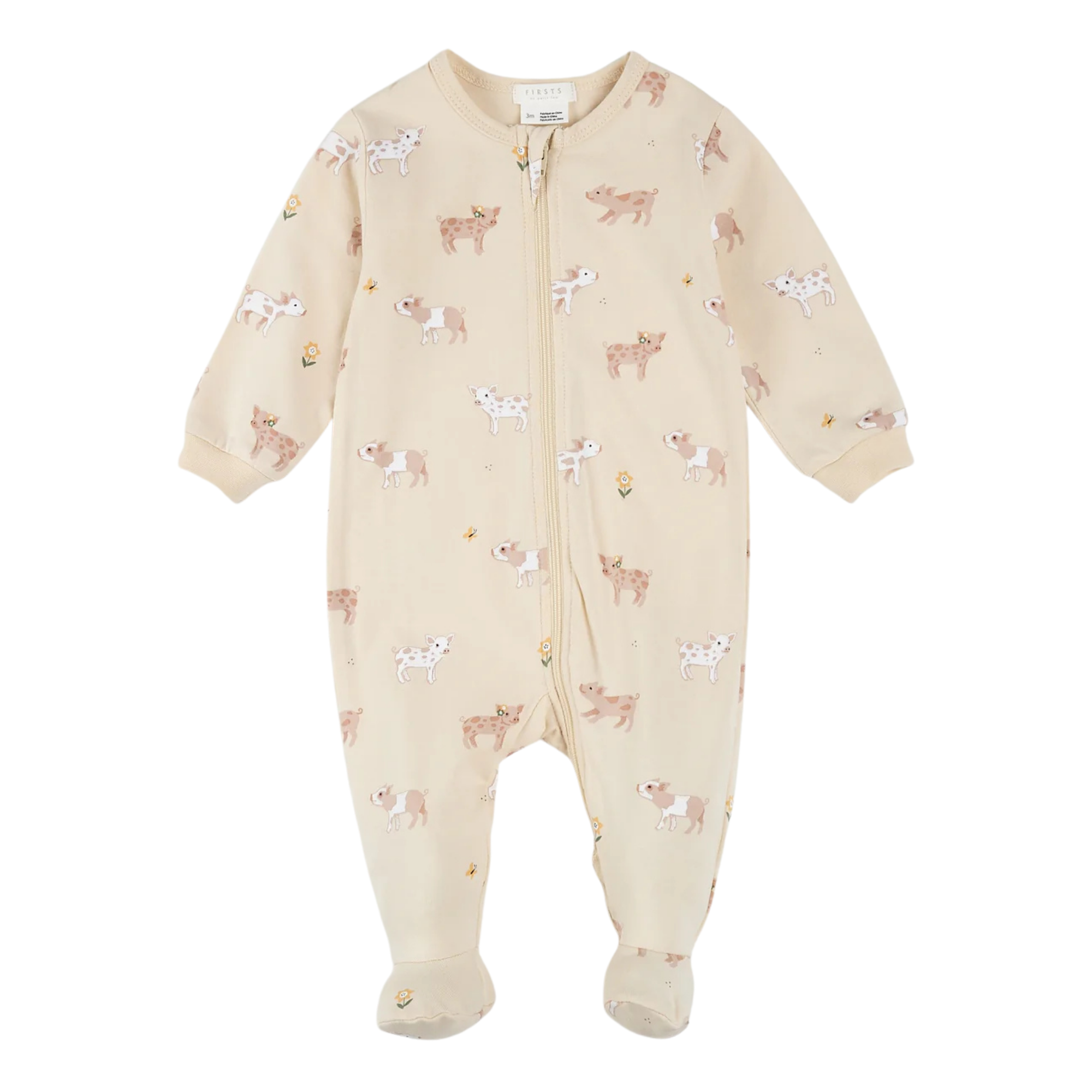 FIRSTS Piglet Print Sleeper