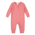 Pyjama côtelé rose en modal FIRSTS