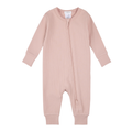 FIRSTS Pink Ribbed Sleeper