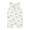 FIRSTS Rhino Print Sleeveless Romper