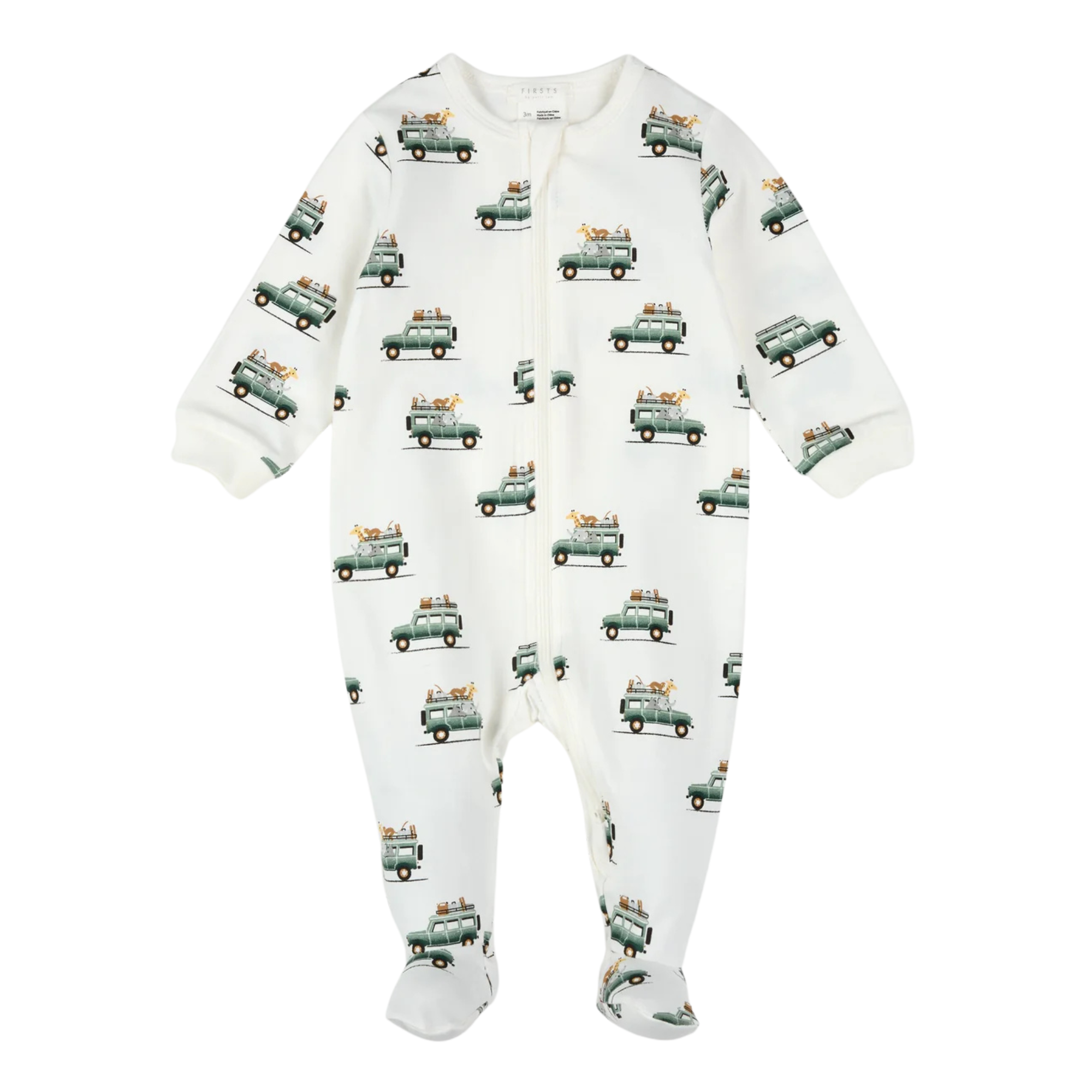 Premiers sièges-couchettes imprimés Safari SUV